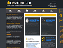 Tablet Screenshot of ergotime.fr